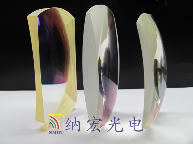 鍍了減反膜之后的光學透鏡